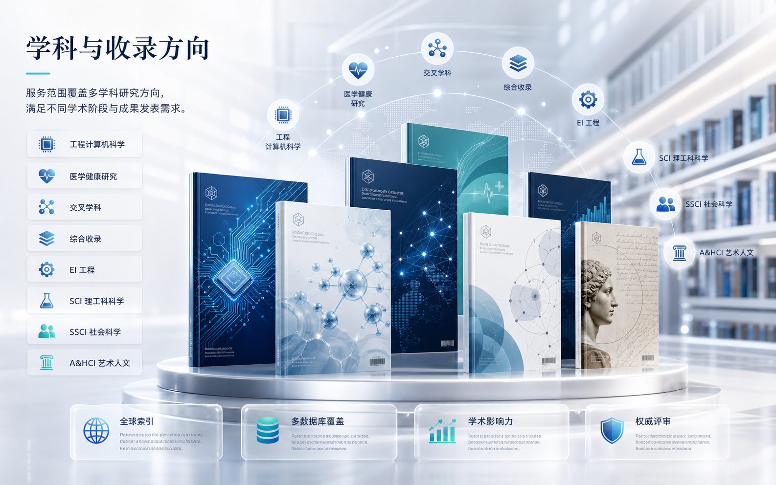 学科与收录方向视觉图